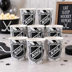 NHL Hockey Cups - 8 PK